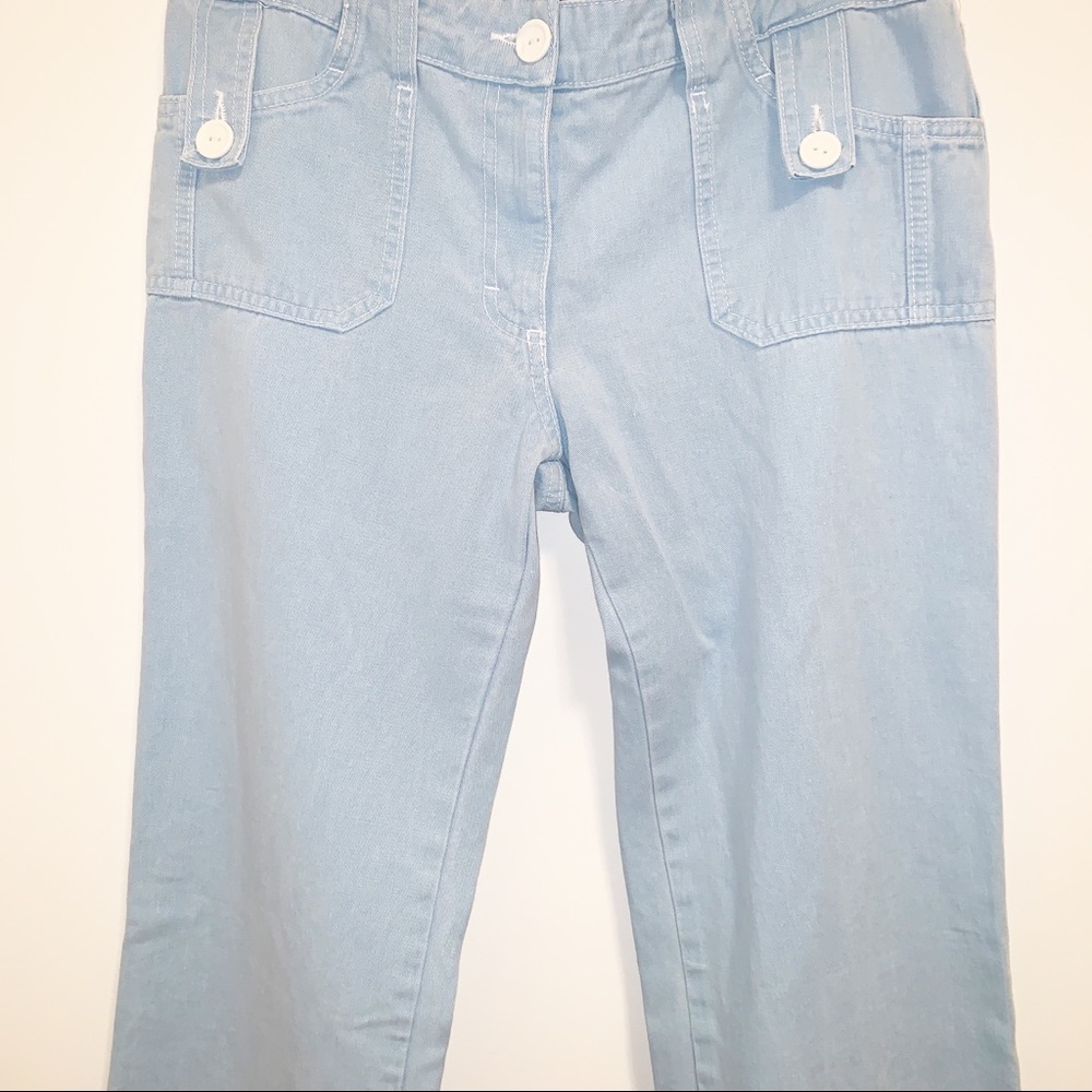 Sanctuary “Peace” Light Blue wide leg pants-8 EUC - Picture 4 of 8